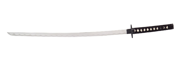 foto Katana with crane tsuba
